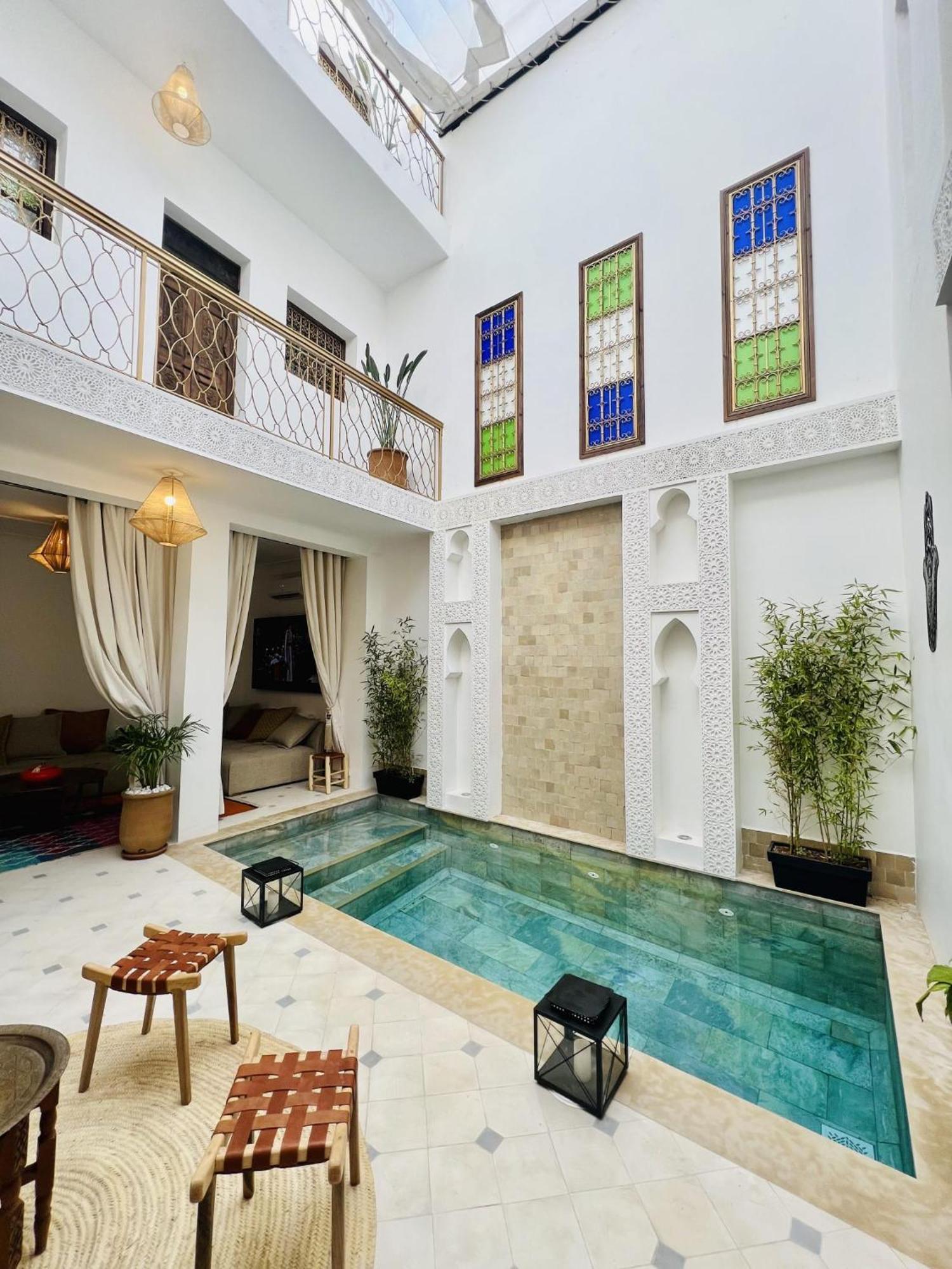 Riad Larbi Khalis Marrakesh Buitenkant foto