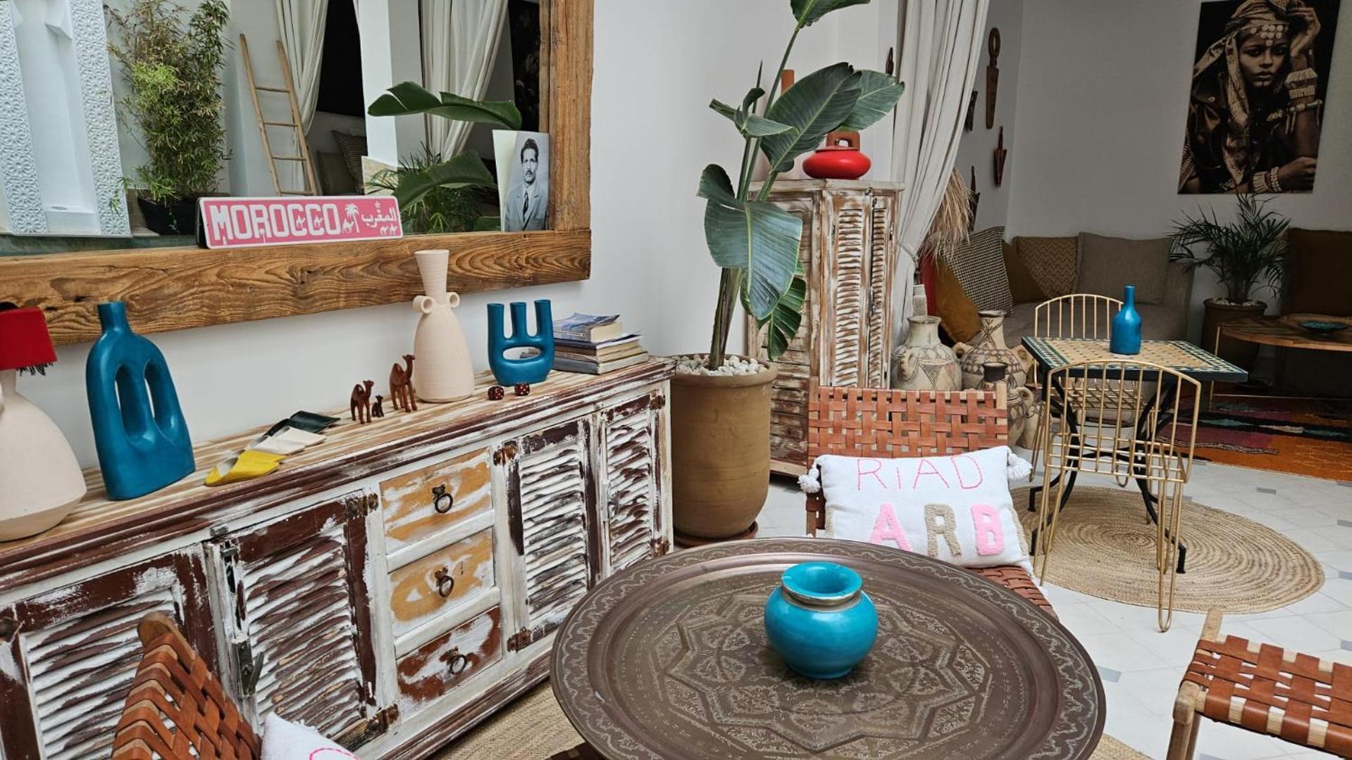 Riad Larbi Khalis Marrakesh Buitenkant foto